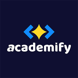 Logo atualizado da empresa Academify