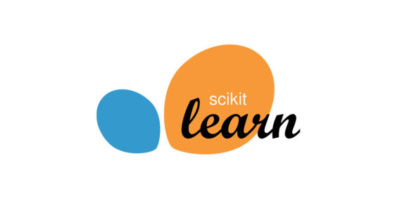 logo do Scikit-learn em um fundo branco